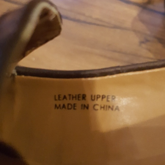 Tahari - "Fury" Brown Leather Loafer Heels‎ - Picture 6 of 7